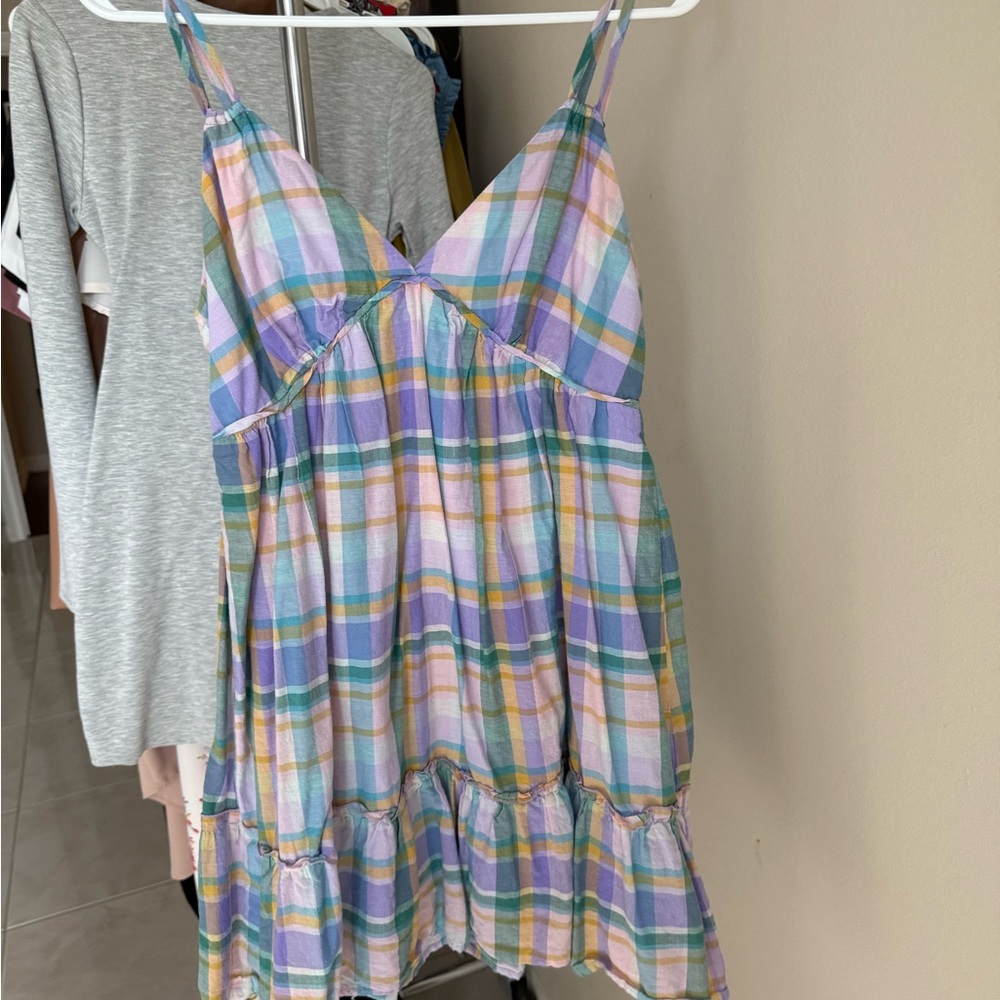 Plaid Multicolor Women's Sleepwear